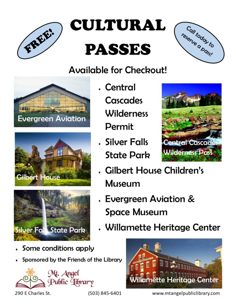 Checkout the Library Cultural Passes