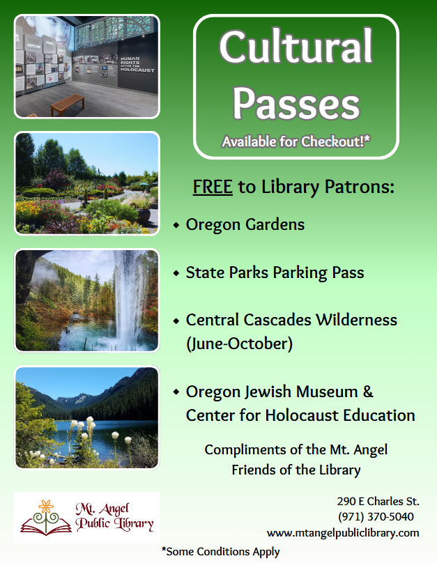 Checkout the Library Cultural Passes